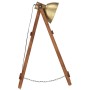 Solid mango wood brass E27 floor lamp by vidaXL, Lamps - Ref: Foro24-320588, Price: 94,91 €, Discount: %