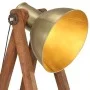 Solid mango wood brass E27 floor lamp by vidaXL, Lamps - Ref: Foro24-320588, Price: 96,90 €, Discount: %