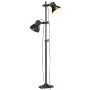 Lámpara de pie 2 pantalla negro hierro fundido E27 de vidaXL, Lámparas - Ref: Foro24-320585, Precio: 117,93 €, Descuento: %