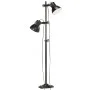 Lámpara de pie 2 pantalla negro hierro fundido E27 de vidaXL, Lámparas - Ref: Foro24-320585, Precio: 120,43 €, Descuento: %