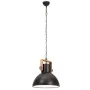 Runde industrielle Pendelleuchte 25 W schwarz 40 cm E27 von vidaXL, Lampen - Ref: Foro24-320535, Preis: 81,06 €, Rabatt: %