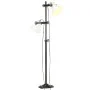 Stehleuchte mit 2 weißen Gusseisen-Lampenschirmen E27 von vidaXL, Lampen - Ref: Foro24-320586, Preis: 101,74 €, Rabatt: %