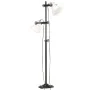Stehleuchte mit 2 weißen Gusseisen-Lampenschirmen E27 von vidaXL, Lampen - Ref: Foro24-320586, Preis: 101,74 €, Rabatt: %