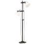 Stehleuchte mit 2 weißen Gusseisen-Lampenschirmen E27 von vidaXL, Lampen - Ref: Foro24-320586, Preis: 103,29 €, Rabatt: %