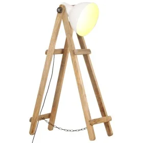 Stehleuchte aus massivem weißem Mangoholz E27 von vidaXL, Lampen - Ref: Foro24-320590, Preis: 94,26 €, Rabatt: %