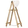 Solid white mango wood floor lamp E27 by vidaXL, Lamps - Ref: Foro24-320590, Price: 94,26 €, Discount: %