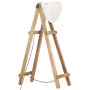 Stehleuchte aus massivem weißem Mangoholz E27 von vidaXL, Lampen - Ref: Foro24-320590, Preis: 95,67 €, Rabatt: %