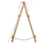 Solid white mango wood floor lamp E27 by vidaXL, Lamps - Ref: Foro24-320590, Price: 94,26 €, Discount: %
