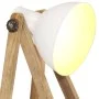 Solid white mango wood floor lamp E27 by vidaXL, Lamps - Ref: Foro24-320590, Price: 94,26 €, Discount: %