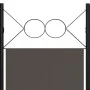 Anthracite gray 4-panel divider screen 160x180 cm by vidaXL, Room dividers - Ref: Foro24-320704, Price: 37,86 €, Discount: %