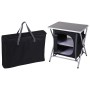 Redcliffs Armario de camping plegable negro 60x45x64 cm de , Mobiliario de camping - Ref: Foro24-447566, Precio: 59,02 €, Des...