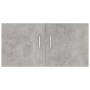 Wandschrank aus betongrauem Sperrholz, 80 x 39 x 40 cm von vidaXL, Regale und Regale - Ref: Foro24-802799, Preis: 55,08 €, Ra...