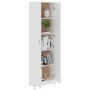 Weißer Flurschrank aus Sperrholz, 55 x 25 x 189 cm von vidaXL, Kleiderschränke - Ref: Foro24-802849, Preis: 143,98 €, Rabatt: %