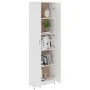 White plywood hallway cabinet 55x25x189 cm by vidaXL, Wardrobes - Ref: Foro24-802849, Price: 148,49 €, Discount: %