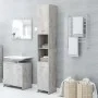 Armario baño madera contrachapada gris hormigón 30x30x183,5 cm de vidaXL, Muebles de baño - Ref: Foro24-802601, Precio: 65,49...
