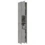 Concrete gray plywood bathroom cabinet 30x30x183.5 cm by vidaXL, Bathroom furniture - Ref: Foro24-802601, Price: 65,49 €, Dis...