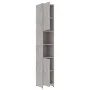 Concrete gray plywood bathroom cabinet 30x30x183.5 cm by vidaXL, Bathroom furniture - Ref: Foro24-802601, Price: 65,49 €, Dis...