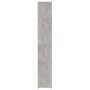 Badezimmerschrank aus betongrauem Sperrholz, 30 x 30 x 183,5 cm von vidaXL, Badezimmermöbel - Ref: Foro24-802601, Preis: 65,7...