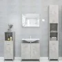 Concrete gray plywood bathroom cabinet 30x30x183.5 cm by vidaXL, Bathroom furniture - Ref: Foro24-802601, Price: 65,49 €, Dis...