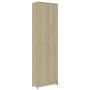 Sperrholz Flurschrank Eiche Farbe 55x25x189 cm von vidaXL, Kleiderschränke - Ref: Foro24-802852, Preis: 125,73 €, Rabatt: %