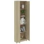 Sperrholz Flurschrank Eiche Farbe 55x25x189 cm von vidaXL, Kleiderschränke - Ref: Foro24-802852, Preis: 122,26 €, Rabatt: %