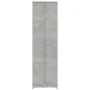 Concrete gray chipboard hallway cabinet 55x25x189 cm by vidaXL, Wardrobes - Ref: Foro24-802853, Price: 116,63 €, Discount: %