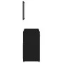 Conjunto de muebles de baño madera contrachapada negro de vidaXL, Muebles de baño - Ref: Foro24-802580, Precio: 81,02 €, Desc...