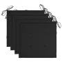 Gartenstühle mit Kissen 4 Stk. massives Akazienholz grau von , Gartenstühle - Ref: Foro24-3061236, Preis: 279,46 €, Rabatt: %