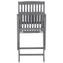 Klappbare Gartenstühle 6 Stück Kissen massives Akazienholz von , Gartenstühle - Ref: Foro24-3065445, Preis: 324,97 €, Rabatt: %