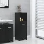 Schwarzer Badezimmerschrank aus Sperrholz, 30 x 30 x 95 cm von vidaXL, Badezimmermöbel - Ref: Foro24-802589, Preis: 48,50 €, ...