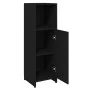 Schwarzer Badezimmerschrank aus Sperrholz, 30 x 30 x 95 cm von vidaXL, Badezimmermöbel - Ref: Foro24-802589, Preis: 48,50 €, ...