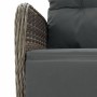 Garden dining set 7 pieces and gray synthetic rattan cushions by , Garden sets - Ref: Foro24-3213532, Price: 994,46 €, Discou...