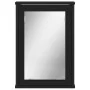 Black engineered wood bathroom mirror cabinet 42x12x60 cm by , Dressing tables - Ref: Foro24-842431, Price: 55,10 €, Discount: %