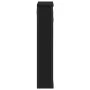 Black engineered wood bathroom mirror cabinet 42x12x60 cm by , Dressing tables - Ref: Foro24-842431, Price: 55,10 €, Discount: %