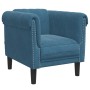 Blauer Samtsessel von , Sofas - Ref: Foro24-372573, Preis: 171,69 €, Rabatt: %