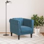 Blauer Samtsessel von , Sofas - Ref: Foro24-372573, Preis: 171,69 €, Rabatt: %