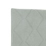Estructura de cama Gris claro 160 x 200 cm Terciopelo