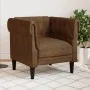Brauner Chesterfield-Sessel aus Stoff von , Sofas - Ref: Foro24-372546, Preis: 188,18 €, Rabatt: %