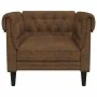 Brauner Chesterfield-Sessel aus Stoff von , Sofas - Ref: Foro24-372546, Preis: 188,18 €, Rabatt: %