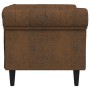 Brauner Chesterfield-Sessel aus Stoff von , Sofas - Ref: Foro24-372546, Preis: 190,22 €, Rabatt: %