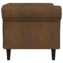 Brauner Chesterfield-Sessel aus Stoff von , Sofas - Ref: Foro24-372546, Preis: 188,18 €, Rabatt: %