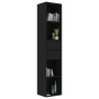 Schwarzes Sperrholzregal 36x30x171 cm von vidaXL, Bücherregale und Regale - Ref: Foro24-802868, Preis: 78,06 €, Rabatt: %