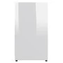 Badezimmerschrank aus weiß glänzendem Sperrholz 60x33x61 cm von vidaXL, Badezimmermöbel - Ref: Foro24-802576, Preis: 48,98 €,...