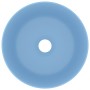 Lavabo de lujo redondo cerámica azul claro mate 40x15 cm by , Sinks - Ref: Foro24-147011, Price: 67,80 €, Discount: %