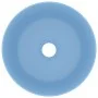 Luxuriöses rundes Waschbecken aus mattblauer Keramik, 40x15 cm. von , Sinkt - Ref: Foro24-147011, Preis: 66,78 €, Rabatt: %