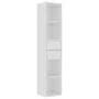 Engineered wood glossy white shelf 36x30x171 cm by vidaXL, Bookcases and shelves - Ref: Foro24-802873, Price: 96,99 €, Discou...