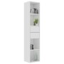 Parkettregal glänzend weiß 36x30x171 cm von vidaXL, Bücherregale und Regale - Ref: Foro24-802873, Preis: 98,78 €, Rabatt: %