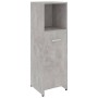 Badezimmerschrank aus betongrauem Sperrholz, 30 x 30 x 95 cm von vidaXL, Badezimmermöbel - Ref: Foro24-802592, Preis: 42,69 €...