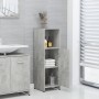 Badezimmerschrank aus betongrauem Sperrholz, 30 x 30 x 95 cm von vidaXL, Badezimmermöbel - Ref: Foro24-802592, Preis: 42,69 €...