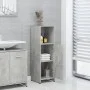 Badezimmerschrank aus betongrauem Sperrholz, 30 x 30 x 95 cm von vidaXL, Badezimmermöbel - Ref: Foro24-802592, Preis: 42,69 €...